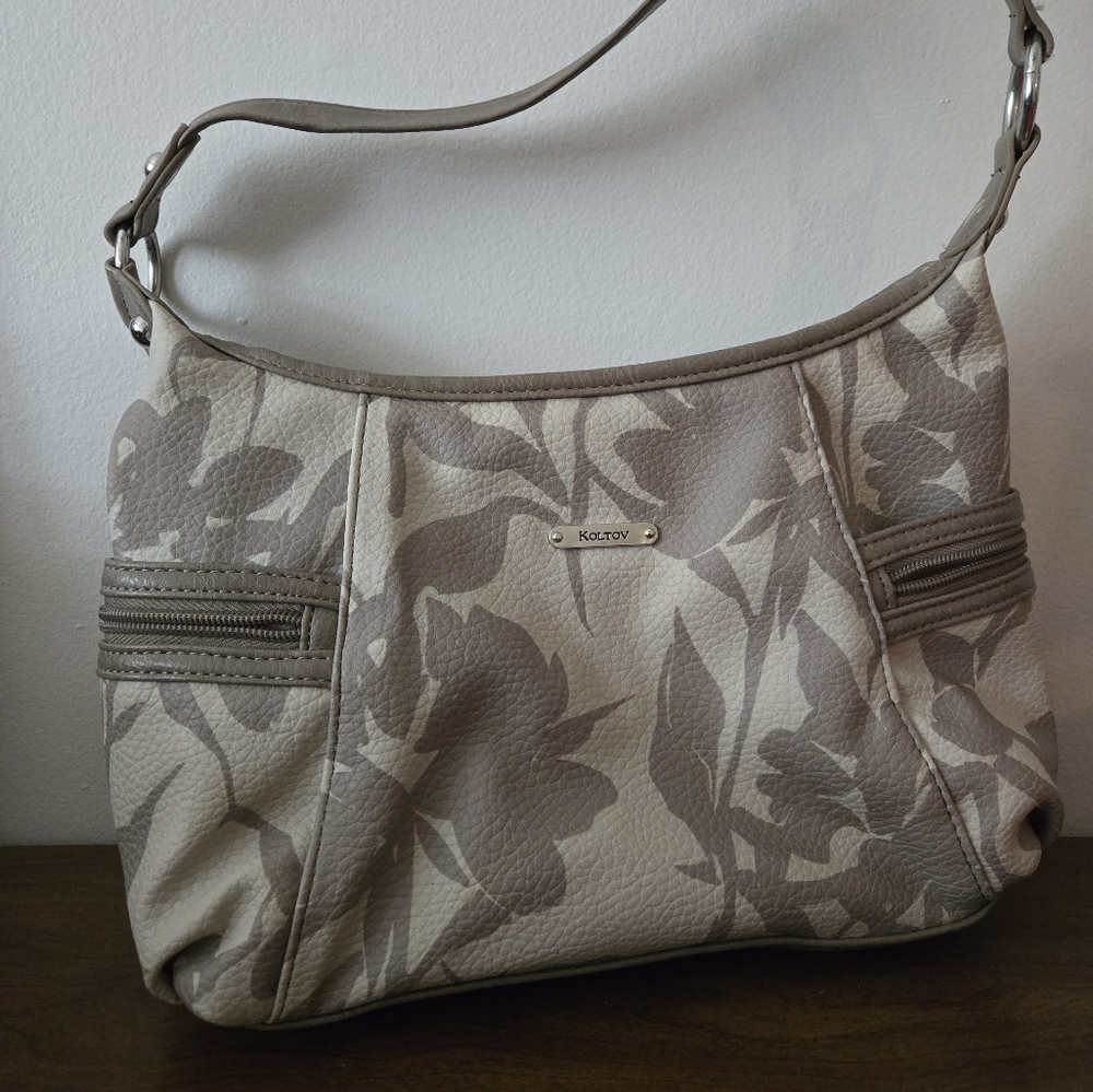 Floral Patterned Shoulder Bag